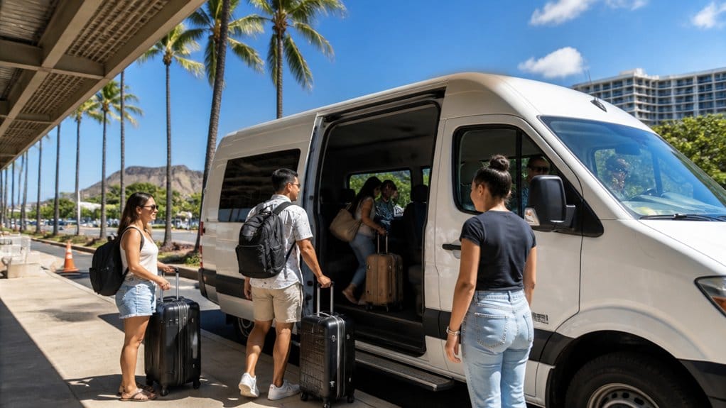 shared shuttle airport transfers