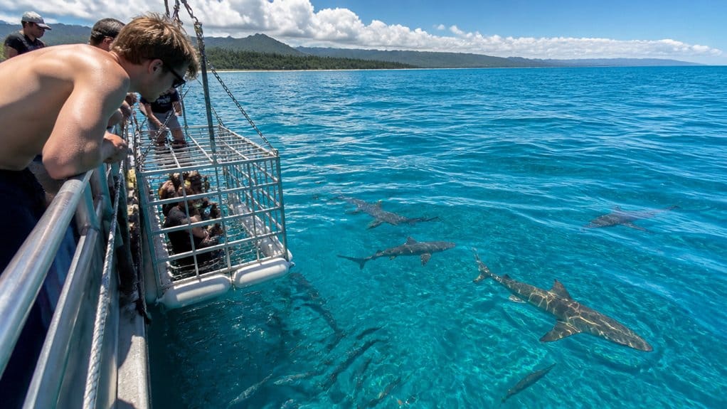 sharks turtles whales visibility