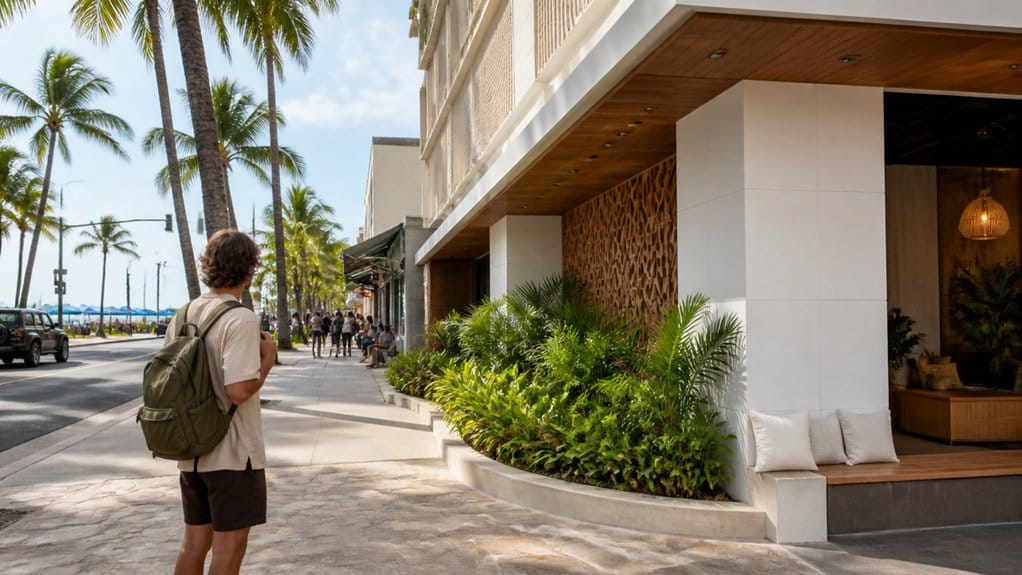 small stylish beach focused stay