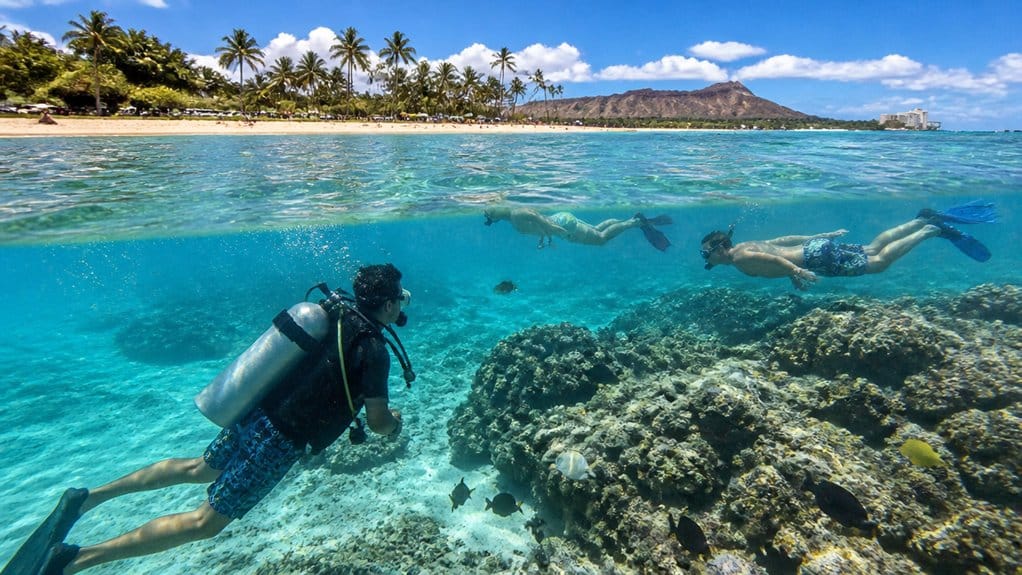 snorkel quick scuba deeper