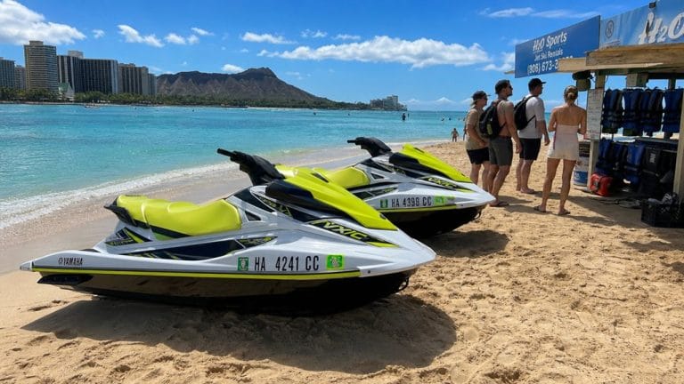 top 5 oahu jet ski rentals