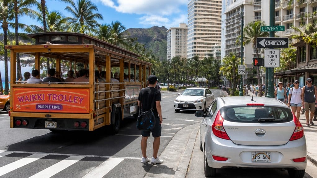 trolley for scenic rideshare for gaps