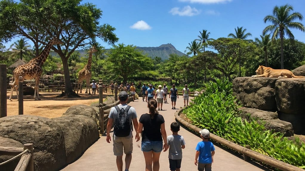 two hour focused zoo visit