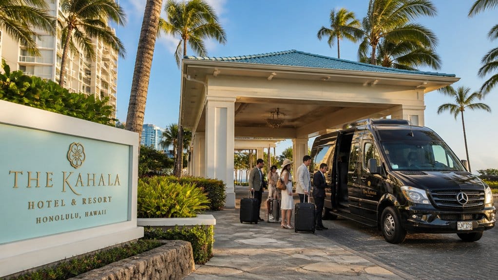 upscale beachfront shuttle convenience