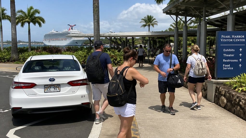 use rideshare for pearl harbor