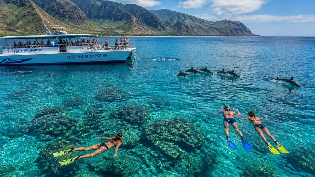 waianae four hour catamaran dolphin