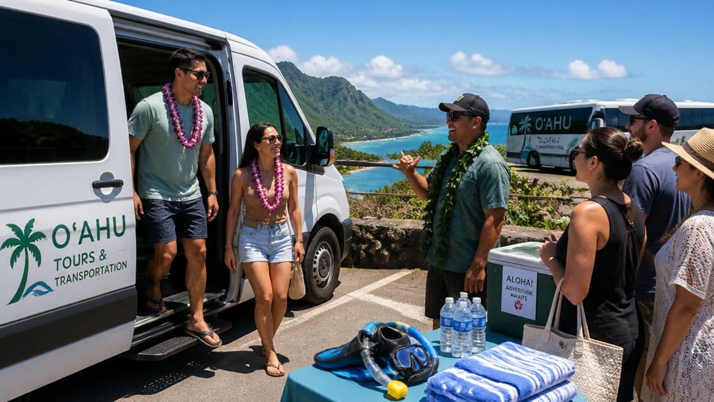 waik k pickup guided oahu tours