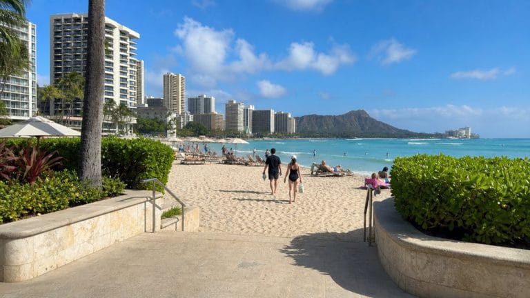waiki ki hotel beach access