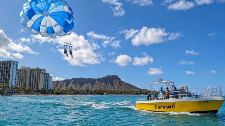 waikiki diamond head parasailing tips