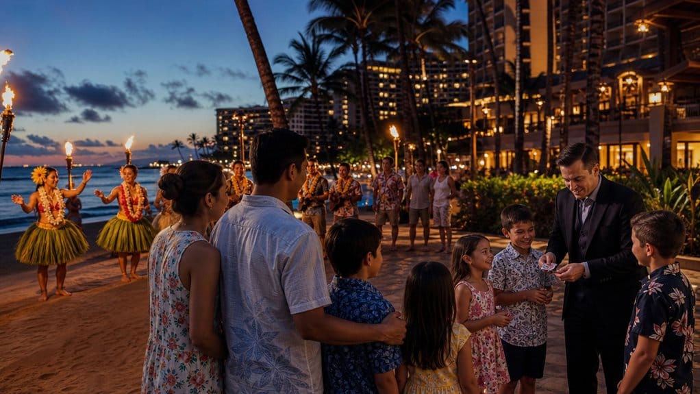 waikiki family evening choice