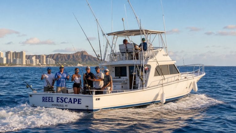 waikiki half day deep sea fishing