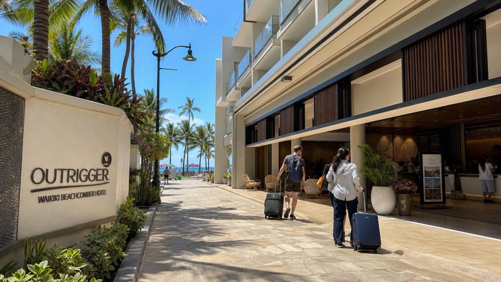 waikiki hotels no fee