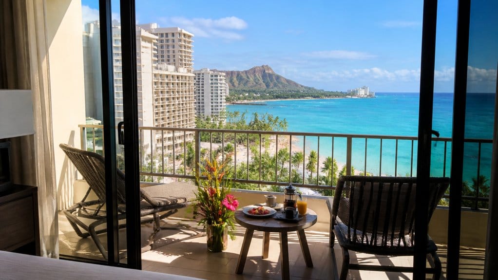 waikiki hotels with balconies