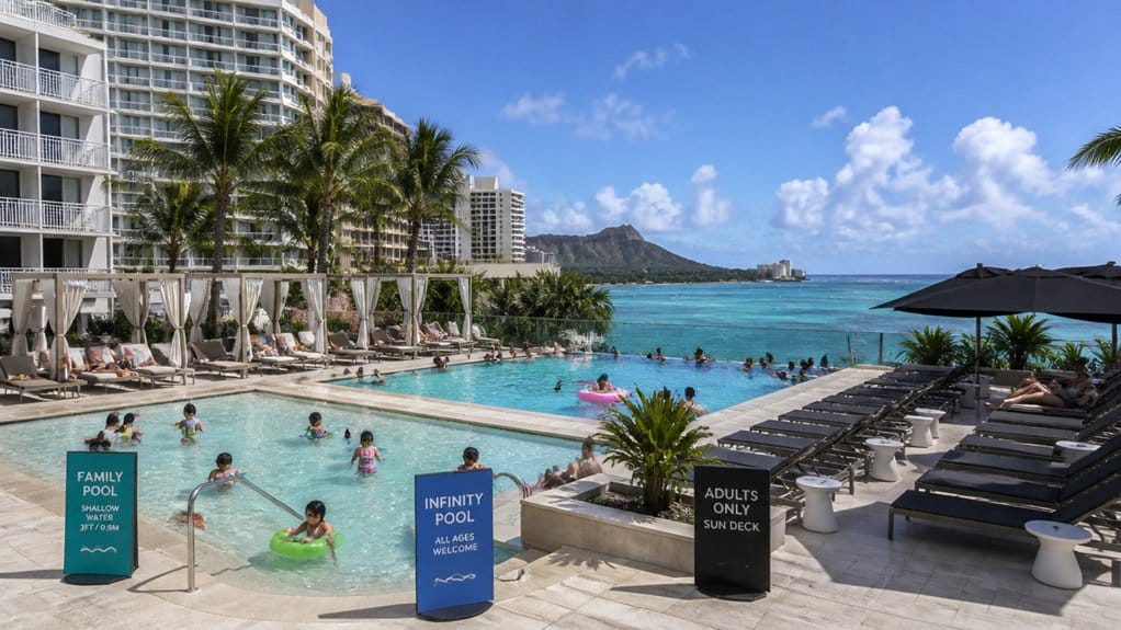 waikiki hotels with pools
