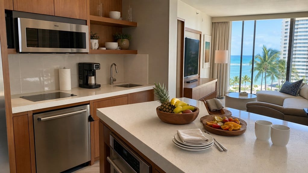 waikiki kitchenettes for extended stays