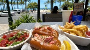 waikiki lobster rolls and poke