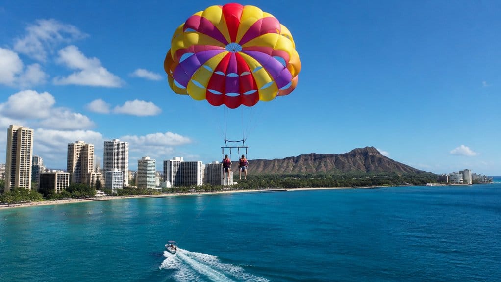 waikiki parasailing prices and inclusions