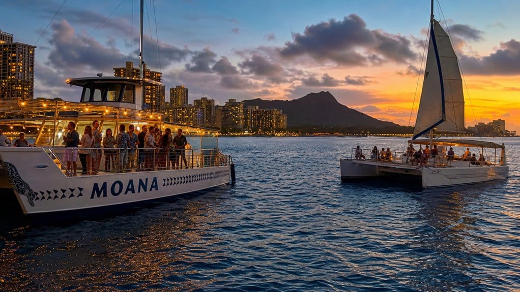Waikiki Party Cruise vs Sunset Sail: Best Night Out on the Water
