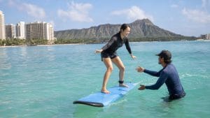 waikiki private beginner surf lessons