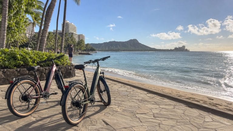waikiki self guided e bike routes