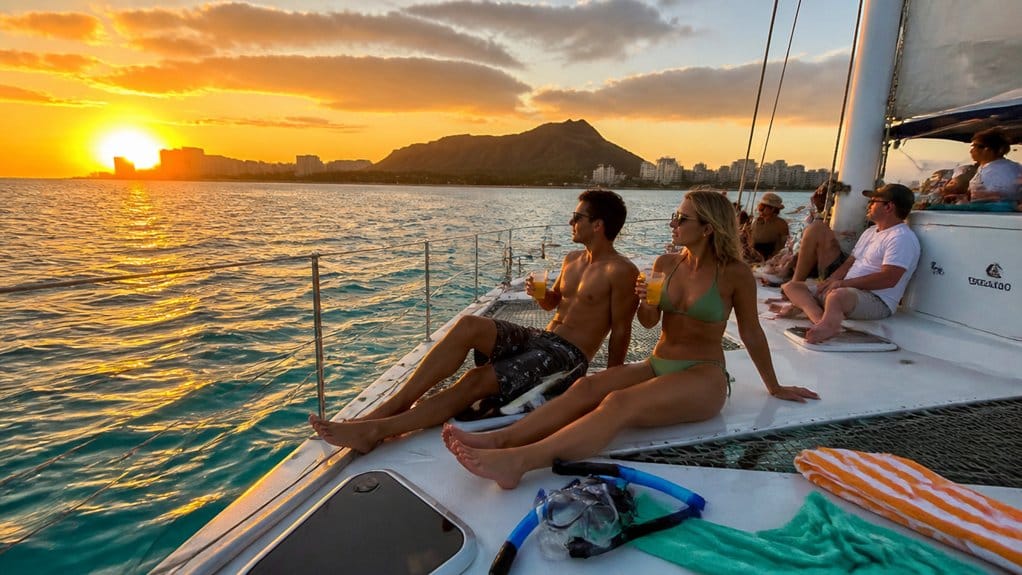 waikiki sunset cruise convenience