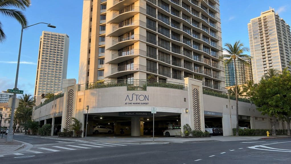 waikiki sunset practical parking