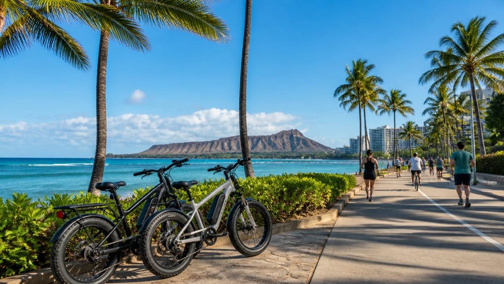 waikiki to diamond head e bike