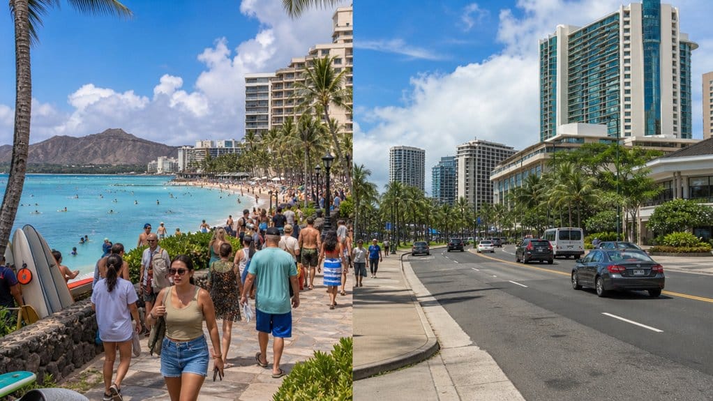 waikiki versus ala moana