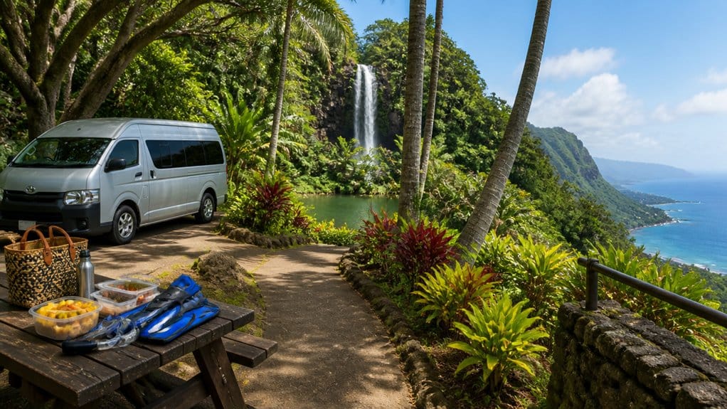 waimea valley waterfall swim