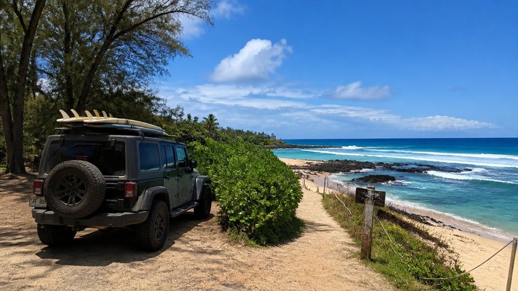 winter pipeline surf viewing