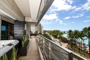 A photo of Espacio The Jewel of Waikiki showing the property and rooms.