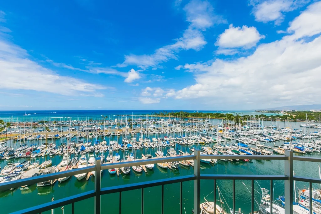 A photo of Ilikai Marina Vacations showing the property and rooms.