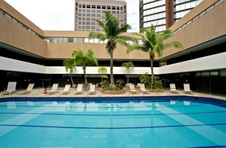 A photo of Ocean View Executive Centre in Heart of Honolulu showing the property and rooms.