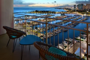 A photo of Ilikai Hotel & Luxury Suites showing the property and rooms.