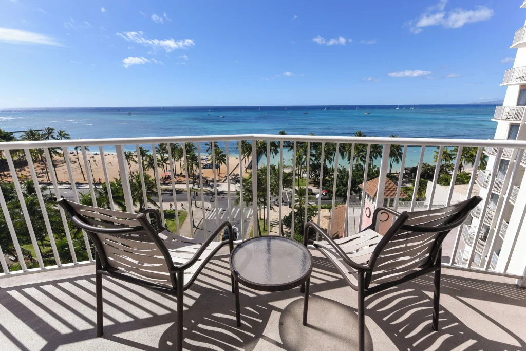 A photo of Park Shore Waikiki showing the property and rooms.