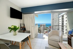 A photo of Waikiki Banyan By Darmic showing the property and rooms.