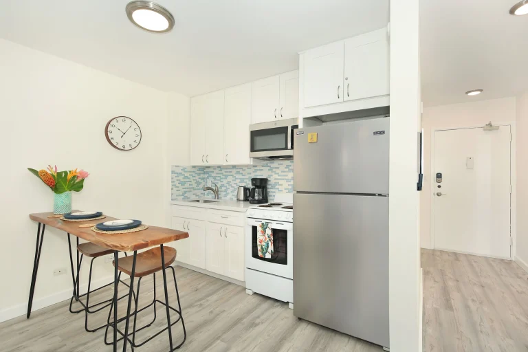 A photo of Waikiki Skytower showing the property and rooms.