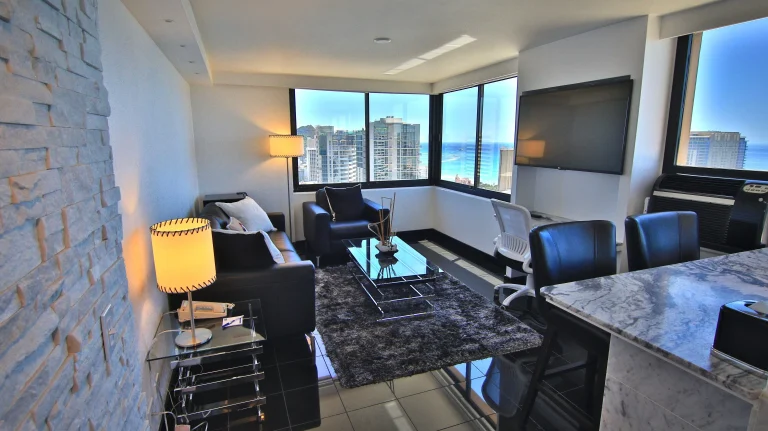 A photo of Holiday Inn Express Waikiki by IHG showing the property and rooms.