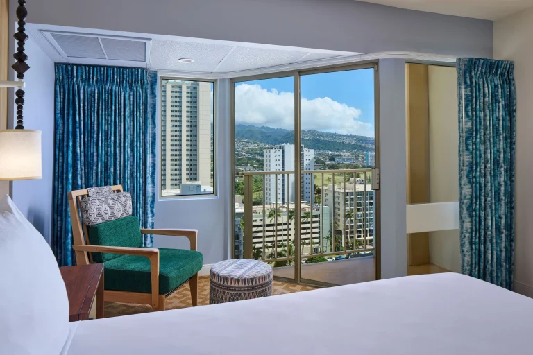 A photo of Waikiki Malia showing the property and rooms.