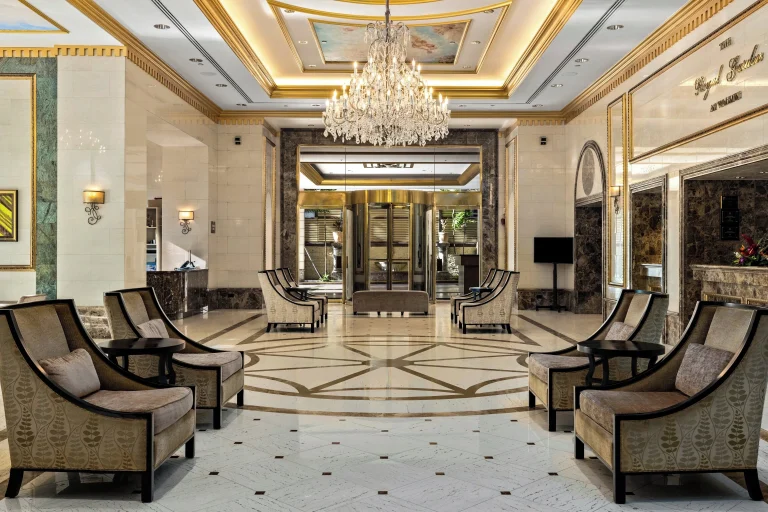 A photo of Club Wyndham Royal Garden at Waikiki showing the property and rooms.