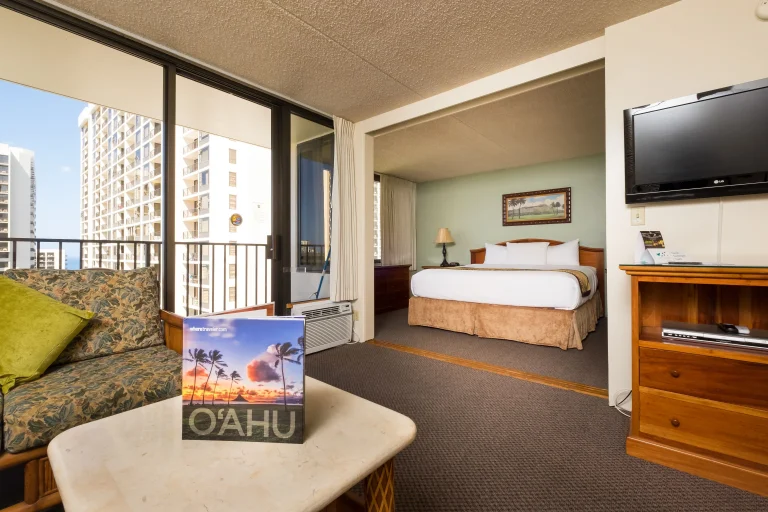 A photo of Hawaiian Sun Holidays showing the property and rooms.