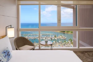 A photo of Prince Waikiki showing the property and rooms.