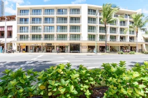 A photo of Polynesian Residences Waikiki Beach showing the property and rooms.