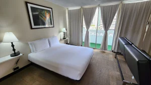 A photo of Stay Hotel Waikiki showing the property and rooms.