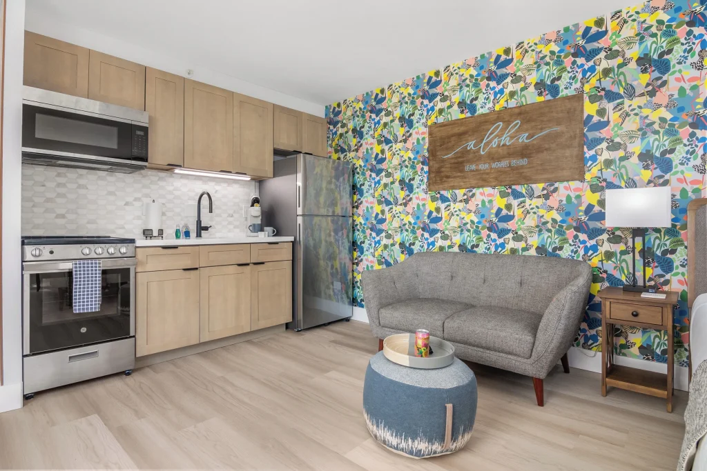 A photo of Ilikai Marina One Bedroom Harbor View Condos showing the property and rooms.