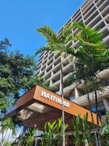 A photo of Wayfinder Waikiki showing the property and rooms.