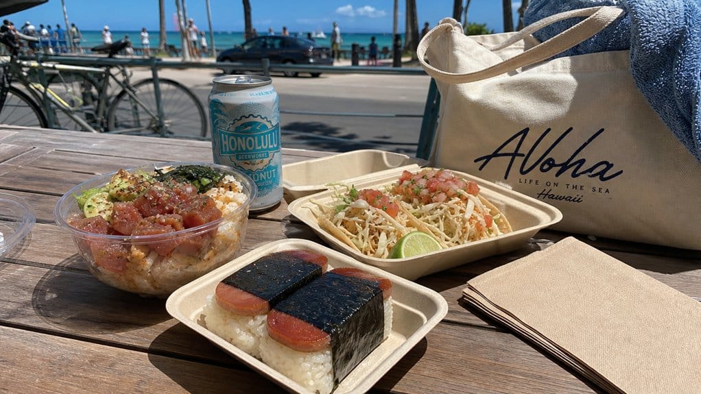 beach day lunch near ala moana