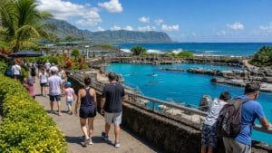 before visiting sea life park