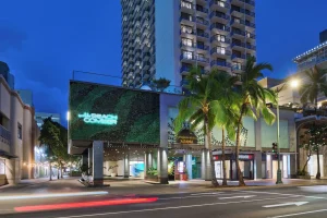 A photo of The Kahala Hotel & Resort showing the property and rooms.