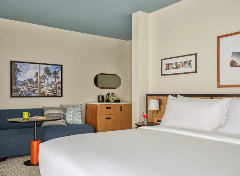 A photo of Vive Hotel Waikiki showing the property and rooms.